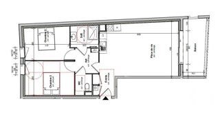  Appartement � vendre 3 pi�ces 65 m�