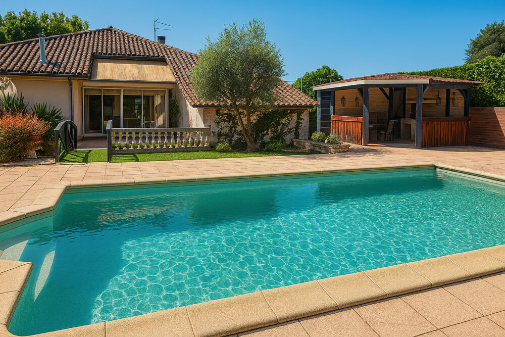 Vente Maison Saint Vincent de Paul, maison 110m², terrain 2361m², piscine Saint vincent de paul