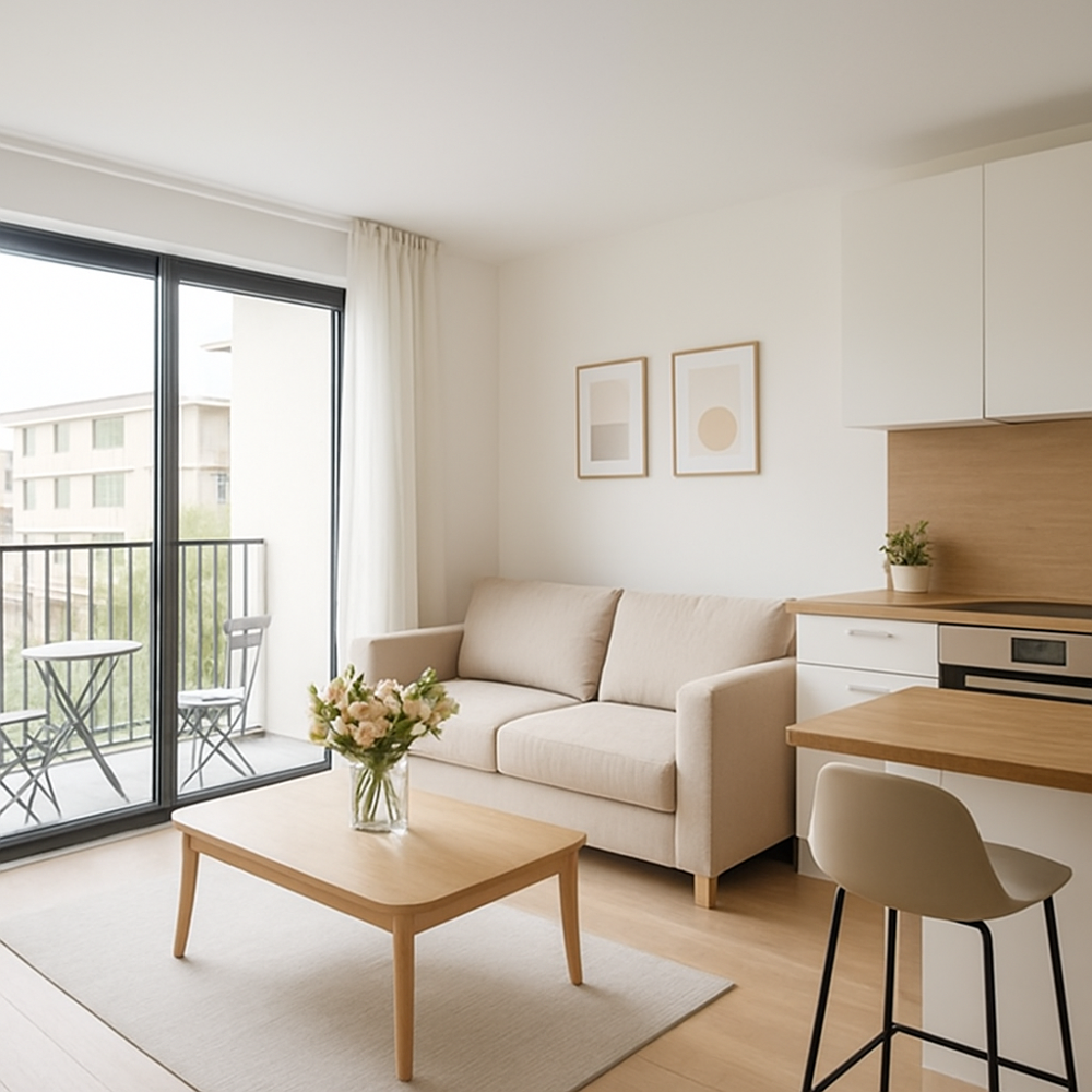 Appartement 2 pièces de 46 m2 (Chessy)