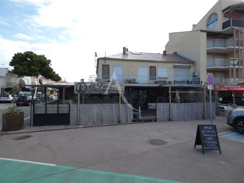 Saint Pierre le mer, Local commercial avec grande terrasse 194990 11560 Saint pierre la mer