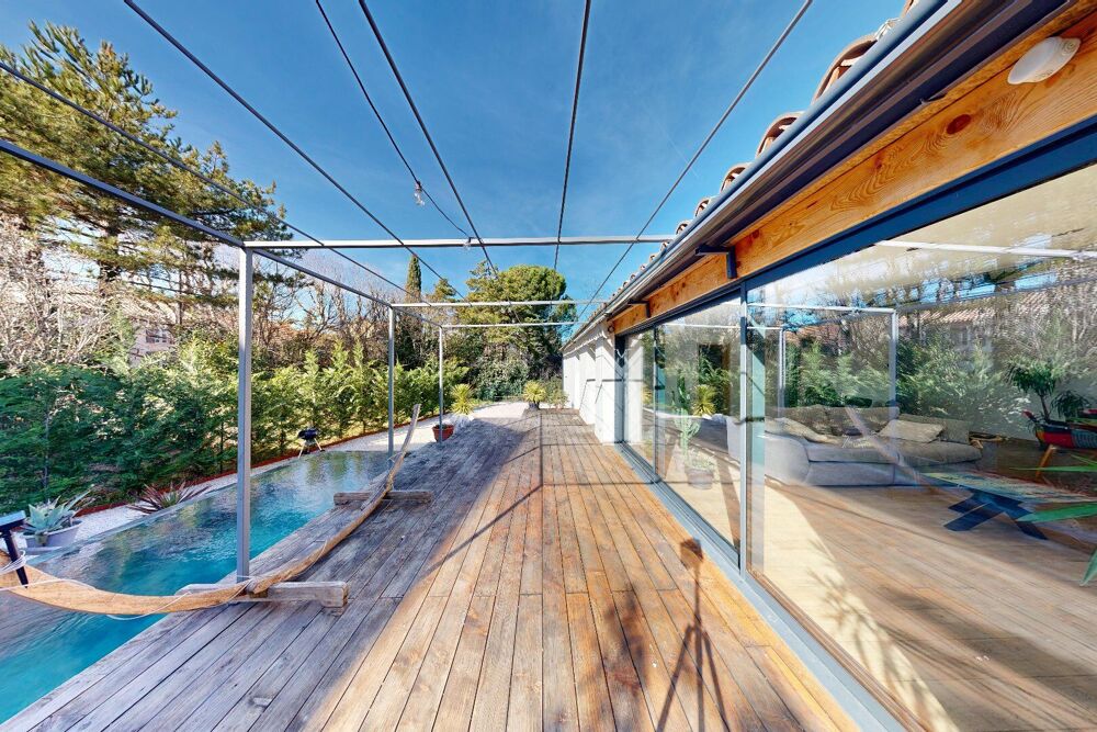 Maison contemporaine 140 m² avec piscine - Malemort-du-Comtat