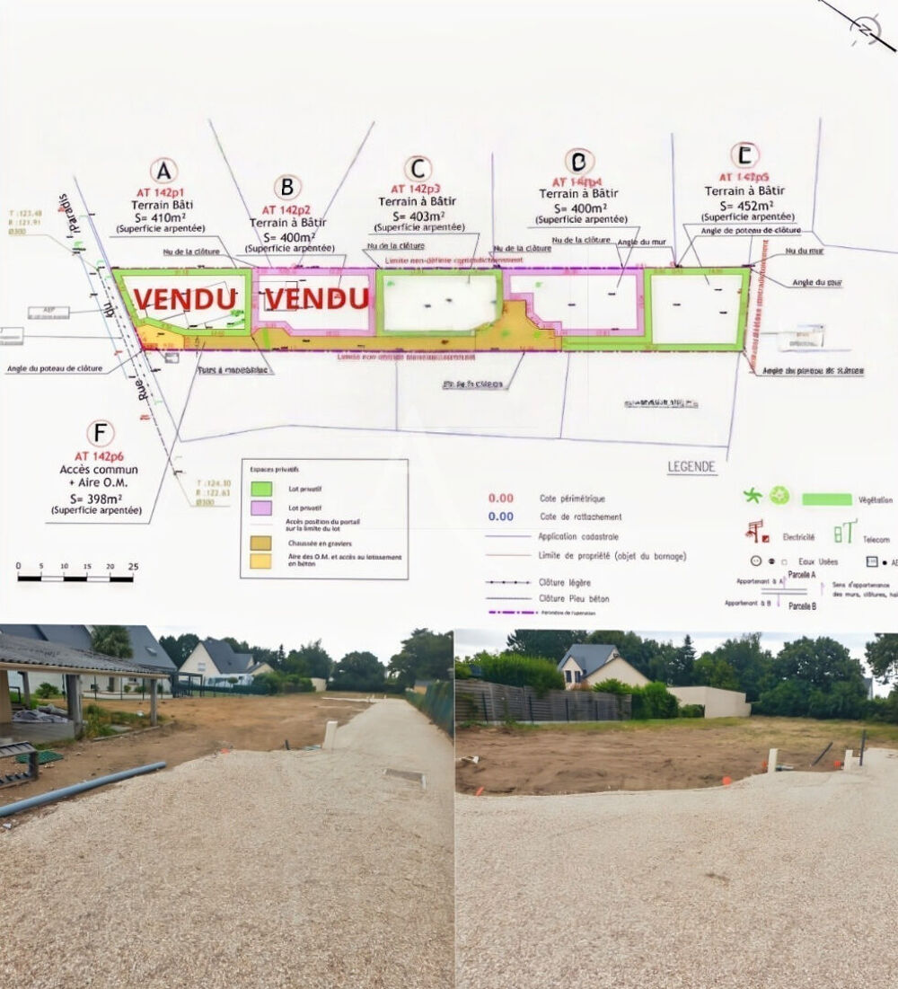 Vente Terrain Terrain Les Essarts 403 m2 Les essarts