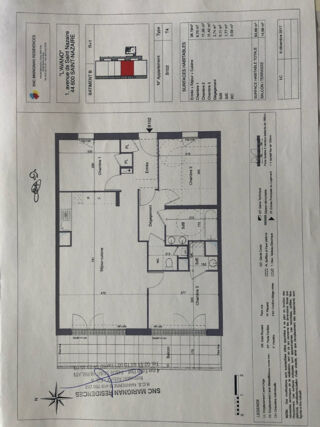  Appartement à louer 4 pièces 83 m²