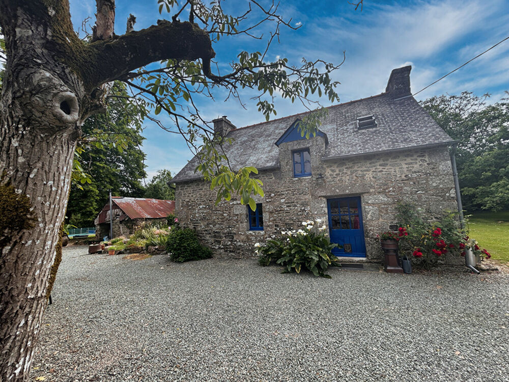 Vente Maison CÔTES D'ARMOR: Kergrist-Moëlou. Deux maisons de caractère avec piscine, terrain de 7500m2 et potentiel de locatif. Rostrenen
