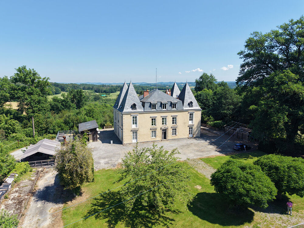 HAUTE-VIENNE - Exceptionnel château des XVIII? et XIX? siècles avec domaine de 19 hectares et ancien complexe hospitalier de 1 2