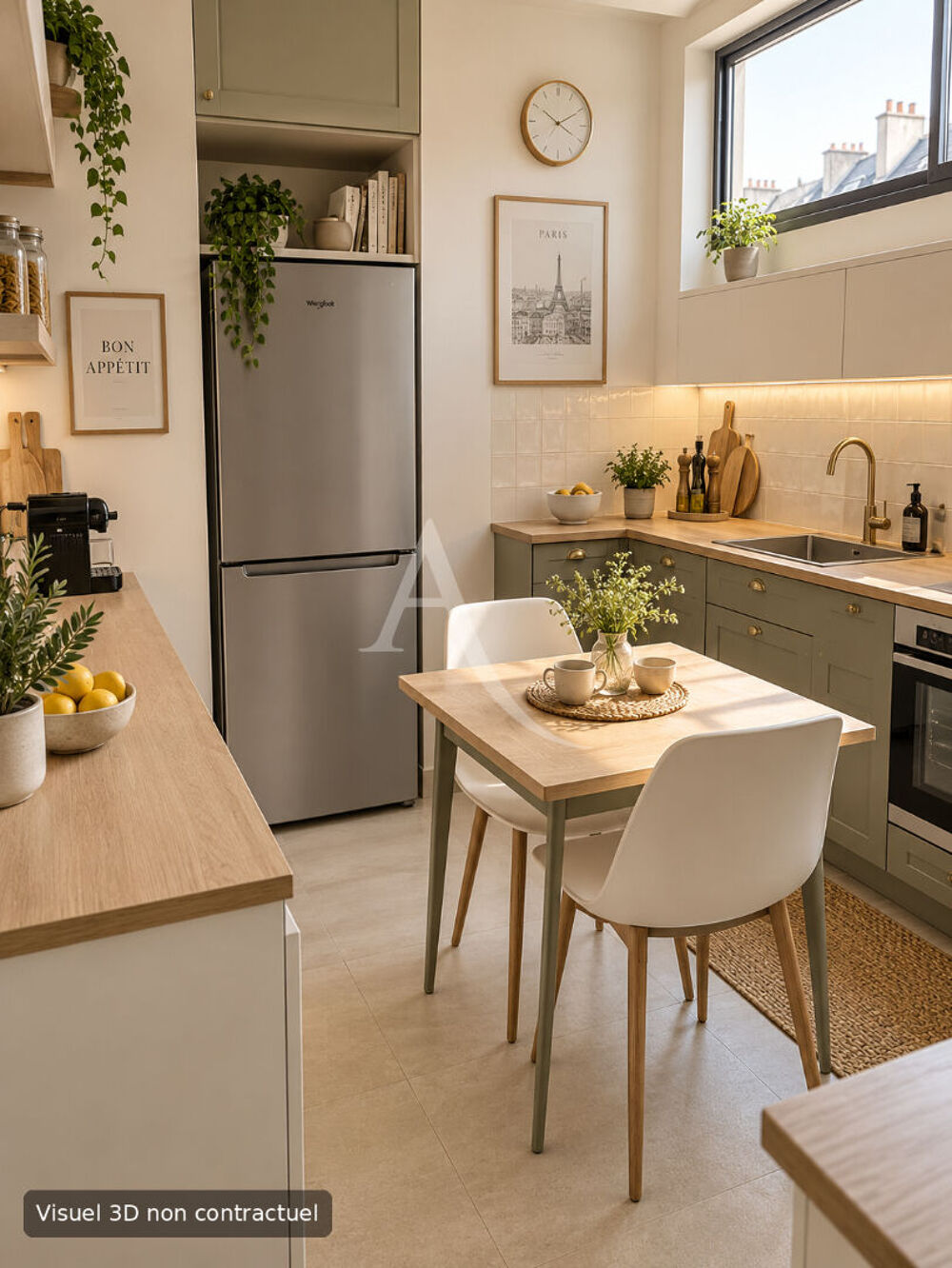 Vente Appartement Appartement Paris 3 pièce(s) 69.55 m2 Paris 15