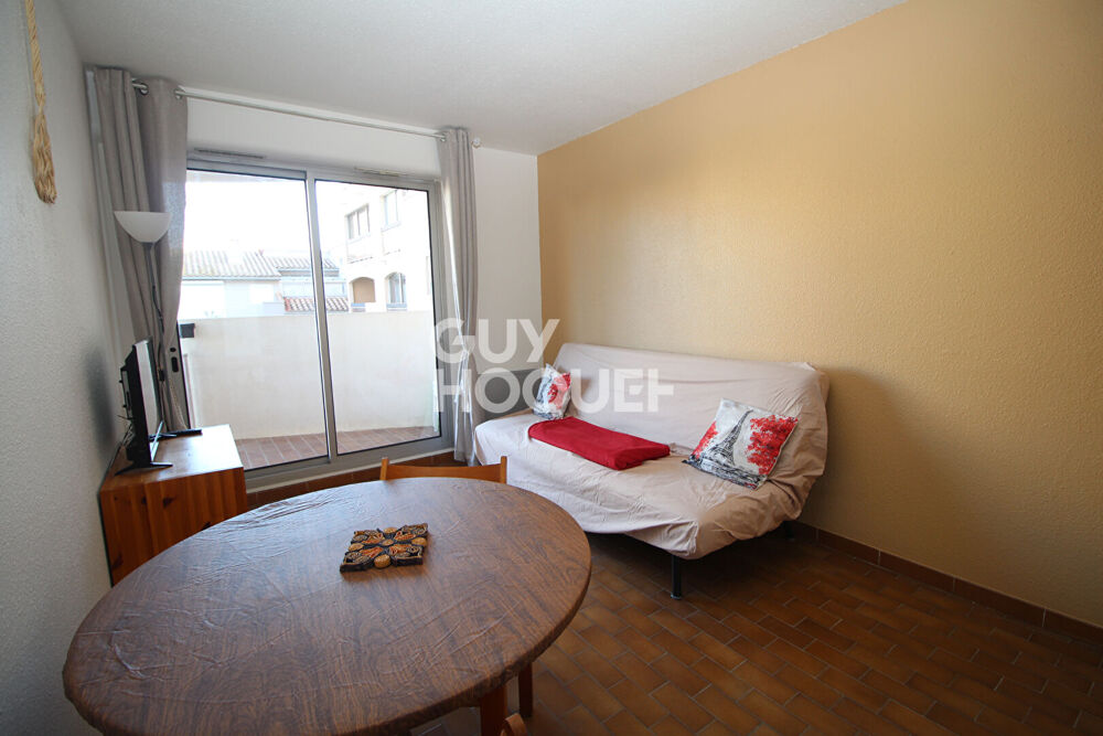 A louer à l'année - Appartement t2 - Canet en Roussillon - Location Meublée - Stationnement