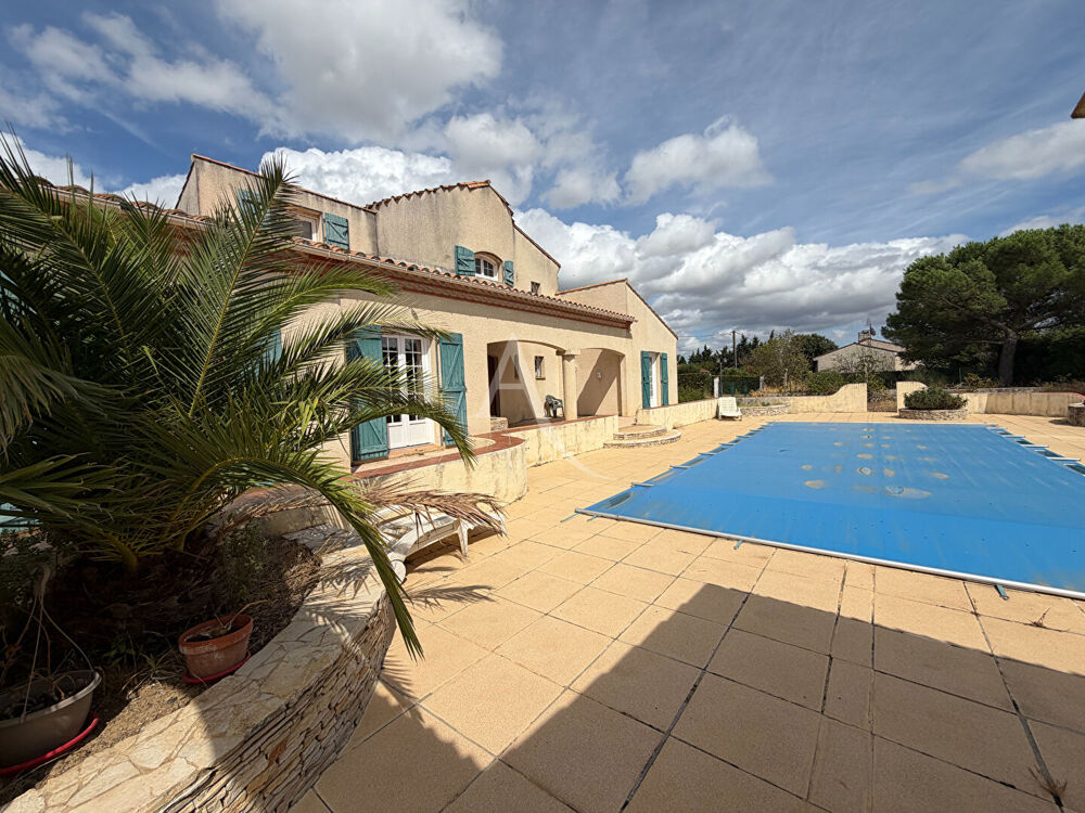 Vente Maison Proche CARCASSONNE, Maison d'architecte avec Piscine Pennautier