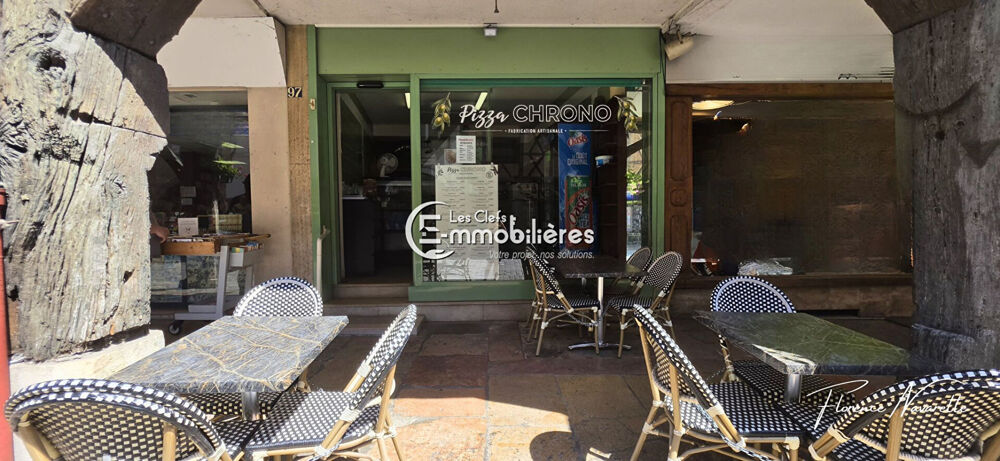   À VENDRE Fonds de commerce Pizzeria Emplacement de premier choix sous les arcades de Louhans (71500) 