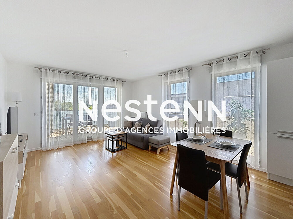 Appartement T4 BRON - 77 m2 - 3 chambres - Grande terrasse - Cave - Immeuble récent - 69500 BRON
