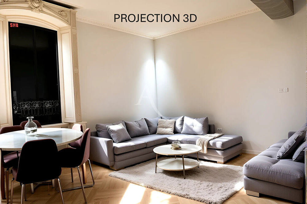 Appartement Type 2 au 1er étage sur cour