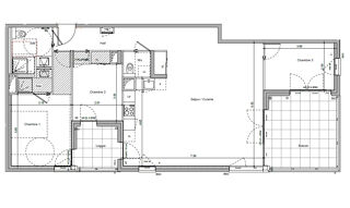  Appartement � vendre 4 pi�ces 95 m�