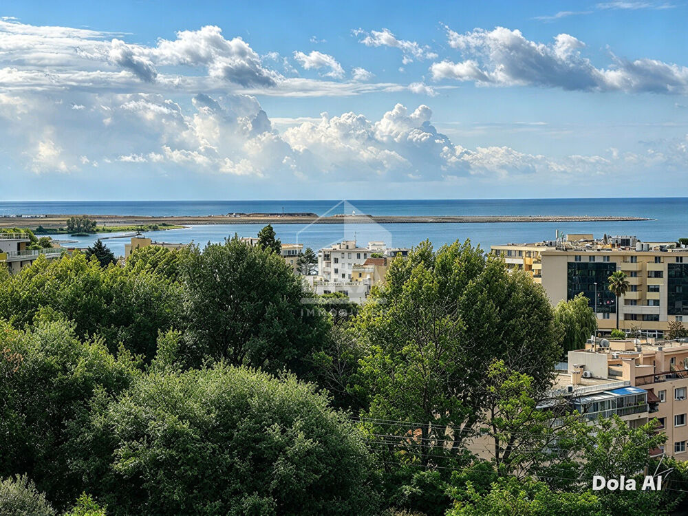 Location Appartement Superbe F2 Vue mer et paking sous sol Saint laurent du var