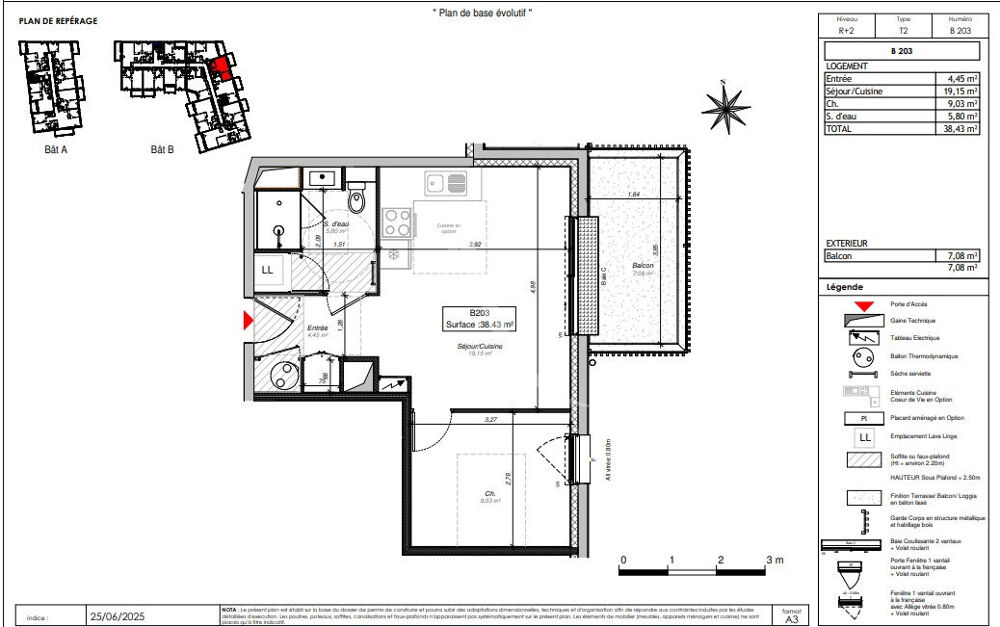Vente Appartement Appartement T2  à Saint Barthelemy D Anjou Saint barthelemy d anjou