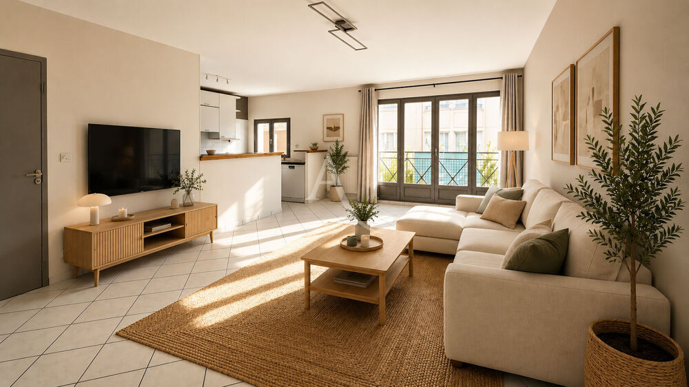 Appartement Courdimanche 3 pièce(s) 57.7 m2