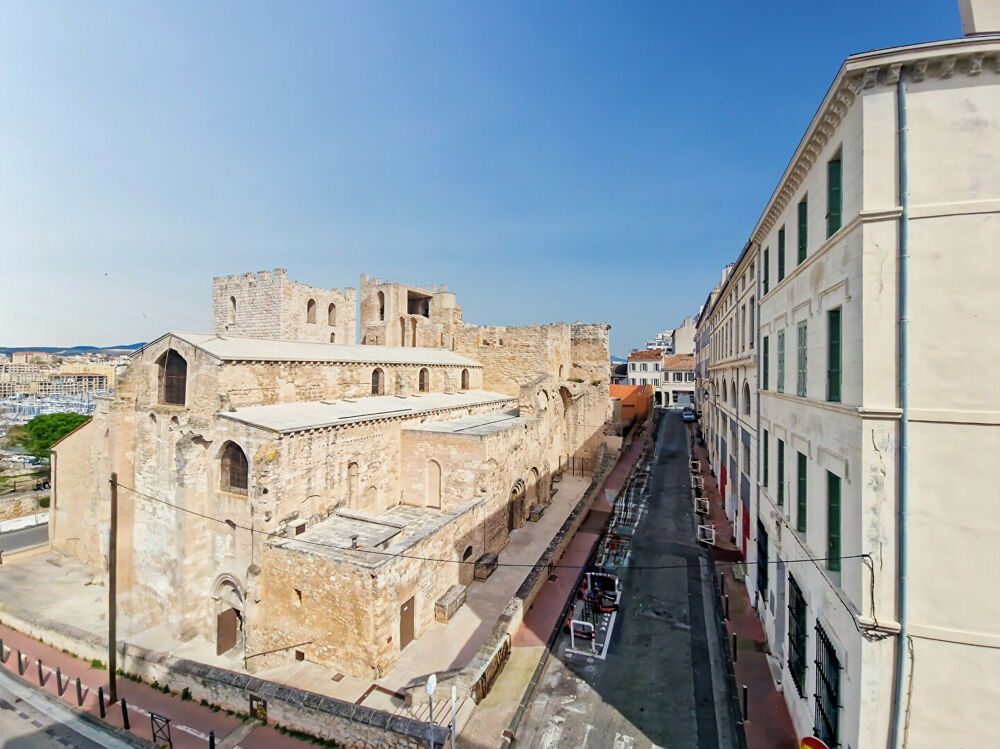 Vente Appartement SAINT-VICTOR 135 m² de caractère avec vue exceptionnelle sur l'Abbaye Marseille 7