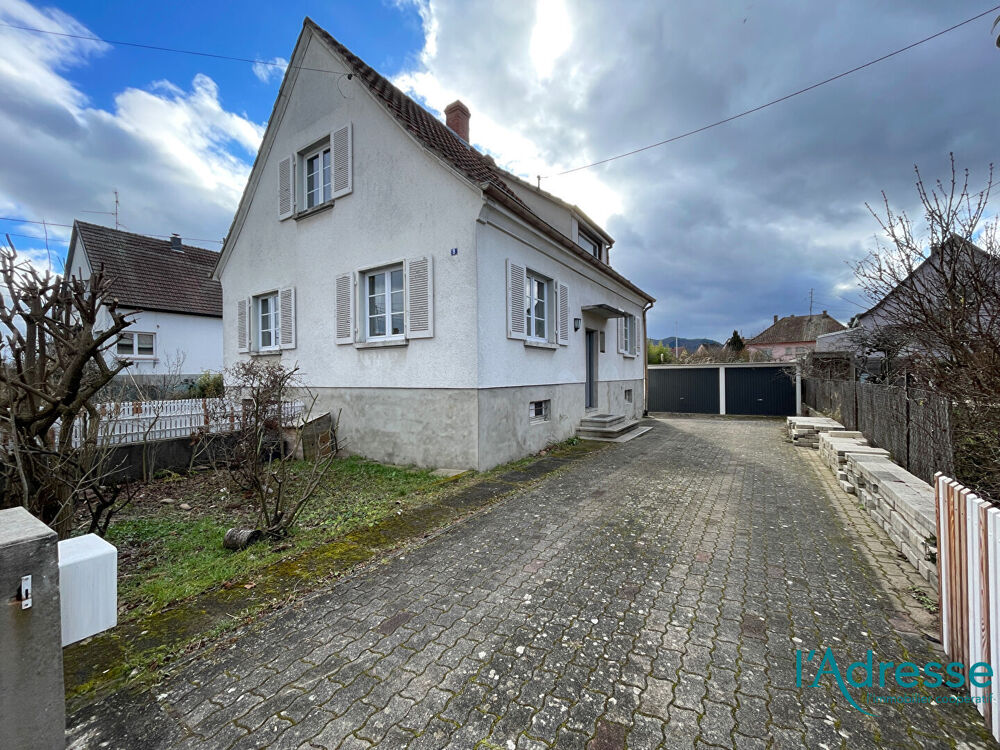 Maison 6 pièces avec jardin