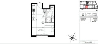  Appartement � vendre 1 pi�ce 26 m�