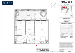  Appartement � vendre 3 pi�ces 56 m�