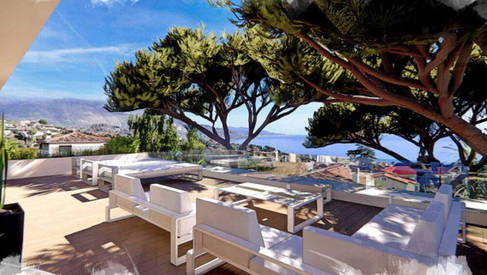 Vente Maison Roquebrune Cap Martin - Maison avec vue mer imprenable Roquebrune cap martin