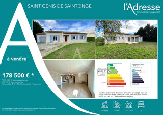 Vente Maison Maison de 99 m2 à Saint Genis De Saintonge Saint genis de saintonge