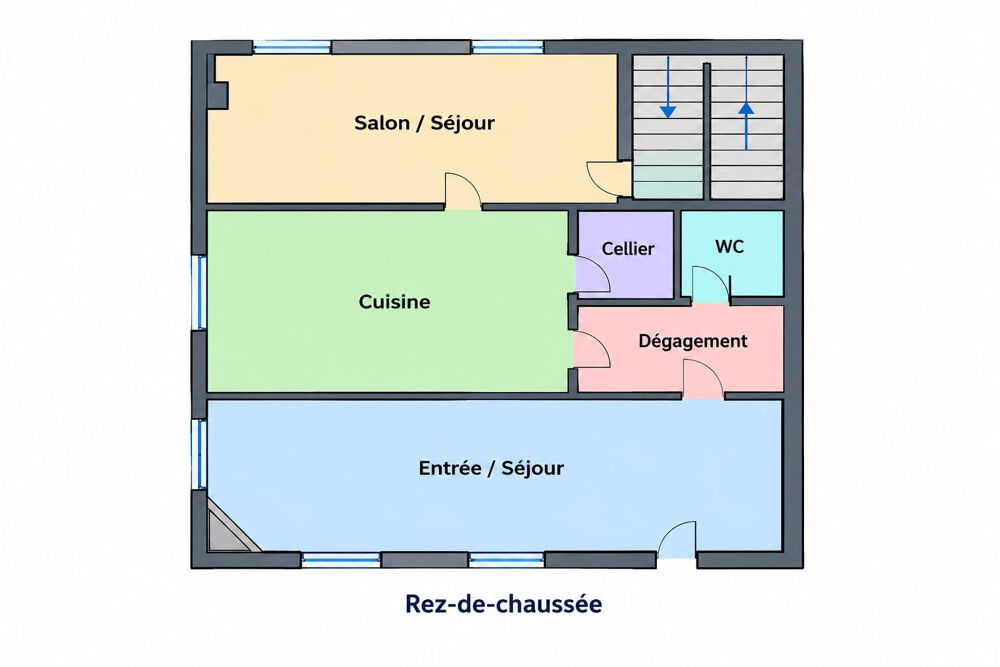 Maison Bondy 3 pièces de 72 m2