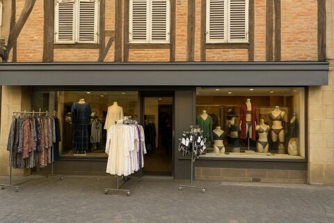   Très belle boutique de lingerie et prêt-à-porter haut de gamme Fonds de commerce 