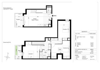  Appartement � vendre 4 pi�ces 90 m�