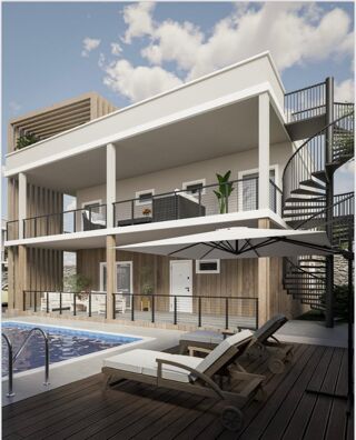  Villa � vendre 4 pi�ces 130 m� Ngaparou