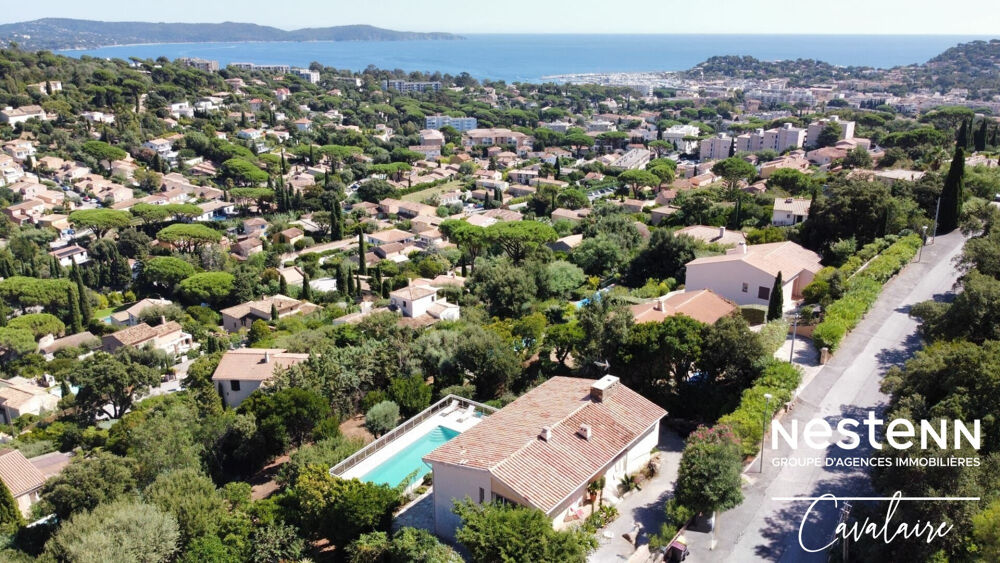 Vente Maison Villa 140 m² vue mer et piscine à 20 minutes à pied des plages de Cavalaire Cavalaire sur mer