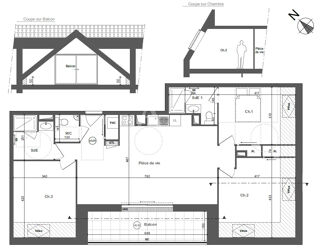  Appartement  vendre 4 pices 83 m