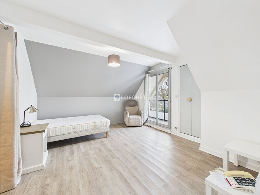 Appartement Séniors Les Jardins d'Arcadie - Quimper - Locmaria - 25 m2 - chambre, cuisine, salle d'eau