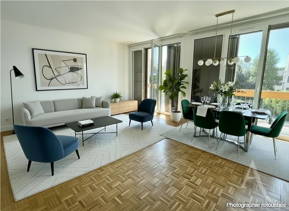 Appartement 4 pièces Chaville Rive Gauche Résidence calme à proximité de la forêt dernier étage