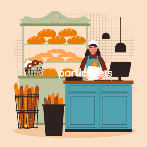 BOULANGERIE FONDS DE COMMERCE  ET HABITATION  type T7 -  475M2 AU TOTAL 611642 33123 Le verdon sur mer