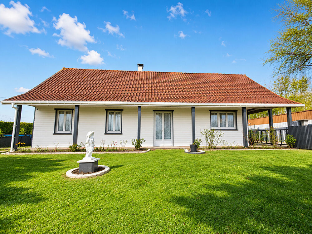 Maison Crécy En Ponthieu, Plain pied 3 chambres