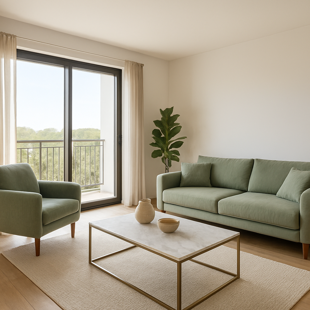Appartement 4 pièces de 87 m2 (Jassans-Riottier)