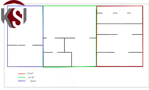 ENTREPOT DE 405 m2 AVEC TERRAIN ET MAISON T3 490000 13790 Rousset
