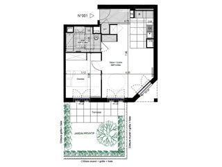  Appartement à vendre 2 pièces 51 m²