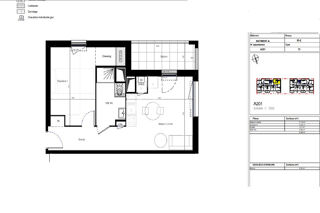  Appartement à vendre 2 pièces 44 m²