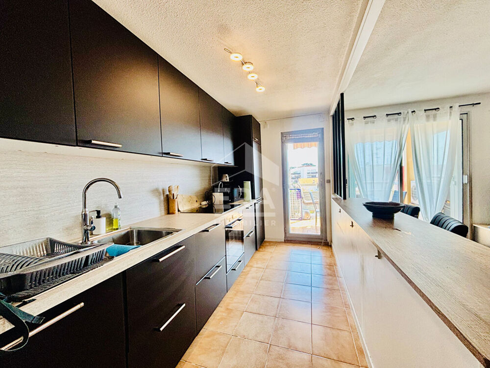 Vente Appartement Proche mer T3 traversant avec grande terrasse Cagnes sur mer