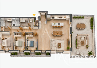  Appartement à vendre 4 pièces 107 m²