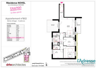  Appartement à vendre 4 pièces 88 m²
