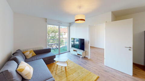   Location � Ville-la-Grand  - T2 bis meubl� proche gare Appartement - 3 pi�ce(s) - 56 m�