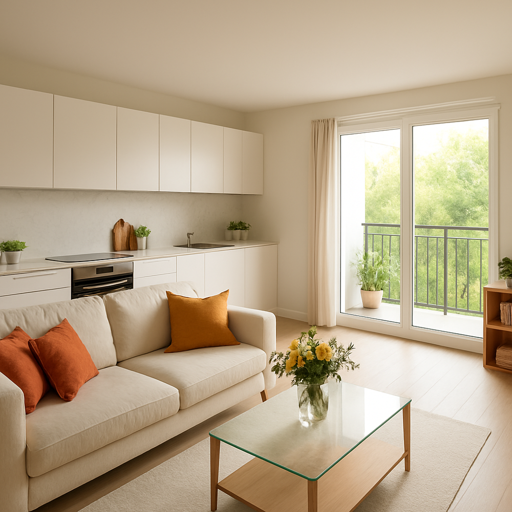 Appartement 2 pièces de 49 m2 (Élancourt)