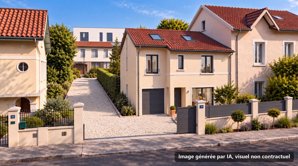 Vente Terrain LYON 8 -BACHUT - TERRAIN À BÂTIR DE 317 m² AVEC PERMIS DE CONSTRUIRE PURGÉ Lyon 8