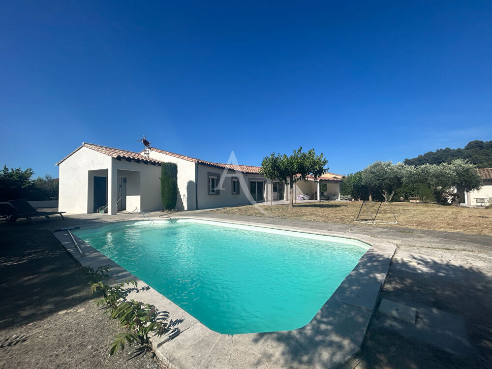 Vente Maison SUPERBE VILLA DE PLAIN-PIED AVEC PISCINE ET VUE DÉGAGÉE SUR LA PINÈDE Carcassonne