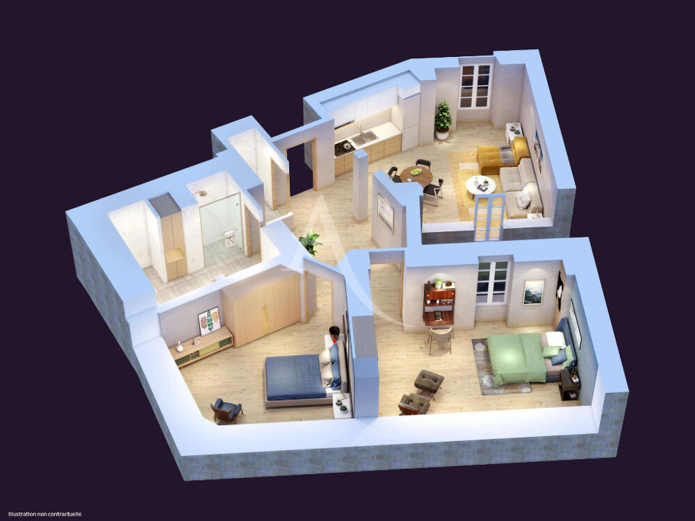 A VENDRE BIEN RENOVE CENTRE VILLE NANTES