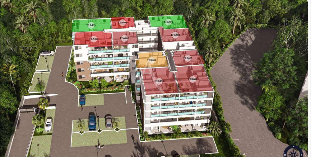 Vente Appartement En V.E.F.A: Appartement  3 pièce(s) 94.76 m2 Le lamentin