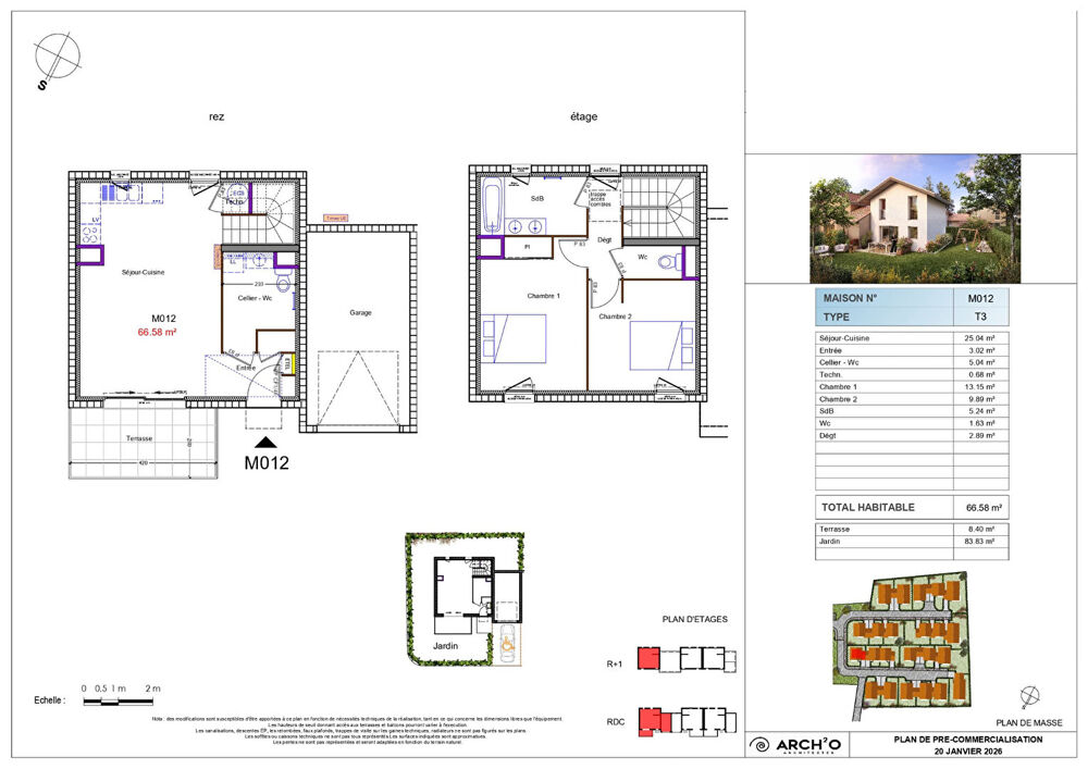 Vente Maison ALLINGES - Maisons 3 pièces - 66.58m² Allinges