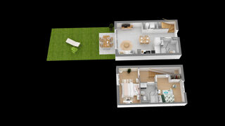  Maison � vendre 3 pi�ces 59 m�